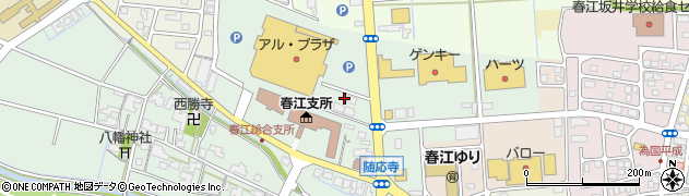 マーシュ春江店周辺の地図