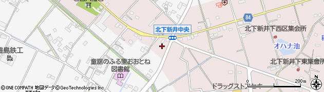 埼玉県加須市北下新井401周辺の地図