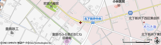 埼玉県加須市北下新井405周辺の地図
