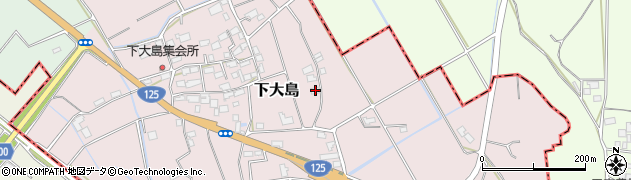 茨城県つくば市下大島212周辺の地図