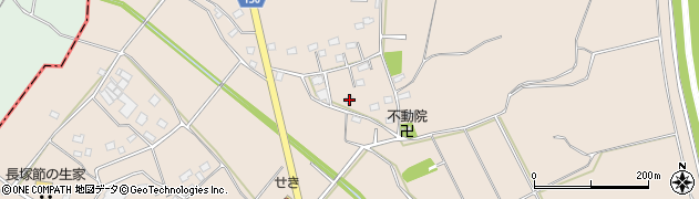 茨城県常総市国生871周辺の地図
