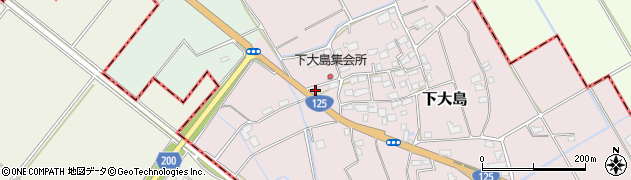 茨城県つくば市下大島836周辺の地図
