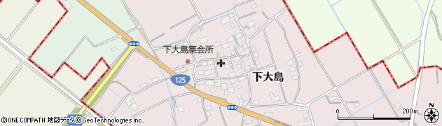 茨城県つくば市下大島826周辺の地図