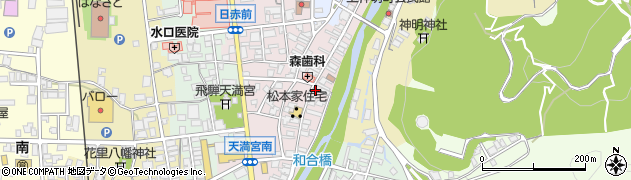 岐阜県高山市上川原町31周辺の地図
