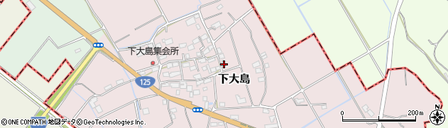 茨城県つくば市下大島789周辺の地図
