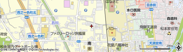 株式会社テイコク　高山支店周辺の地図