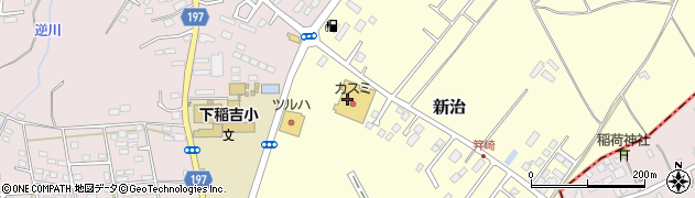 ザ・くりーにんぐカスミ千代田店周辺の地図