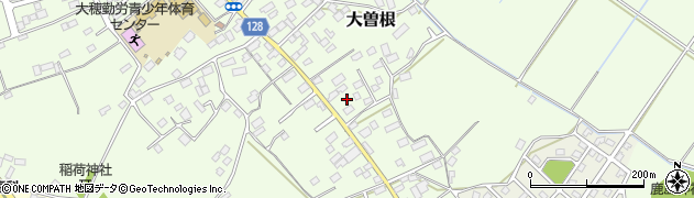 茨城県つくば市大曽根981周辺の地図