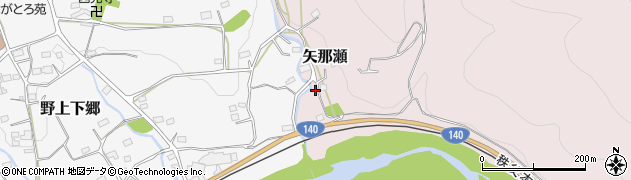 埼玉県秩父郡長瀞町矢那瀬226周辺の地図