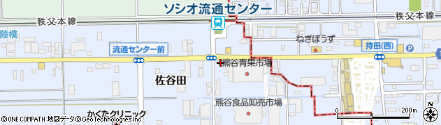 ａｐｏｌｌｏｓｔａｔｉｏｎ熊谷佐谷田ＳＳ周辺の地図