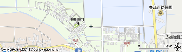 福井県坂井市春江町田端周辺の地図