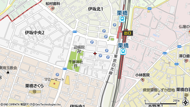 〒349-1127 埼玉県久喜市伊坂中央の地図