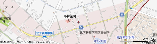 埼玉県加須市北下新井284周辺の地図