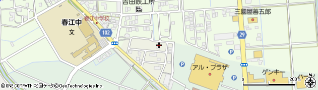 福井県坂井市春江町随応寺中央周辺の地図