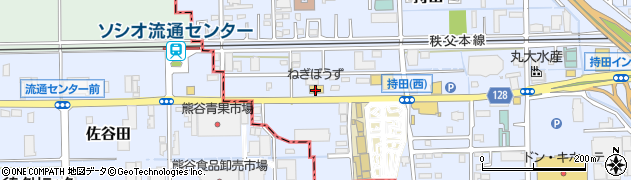 ねぎぼうず行田店周辺の地図