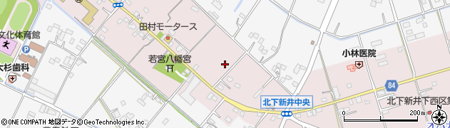 埼玉県加須市北下新井360周辺の地図