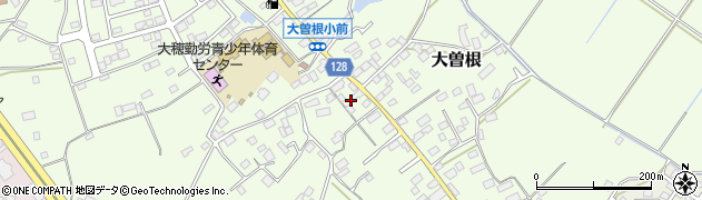 茨城県つくば市大曽根2760周辺の地図