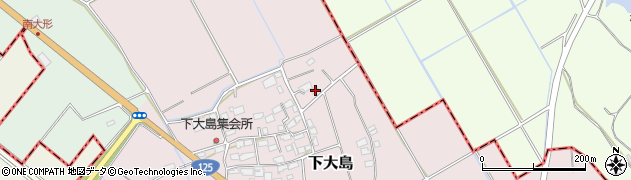 茨城県つくば市下大島173周辺の地図