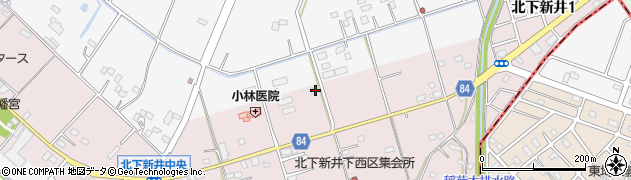 埼玉県加須市北下新井281周辺の地図