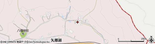 埼玉県秩父郡長瀞町矢那瀬190周辺の地図