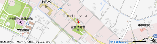 埼玉県加須市北下新井372周辺の地図