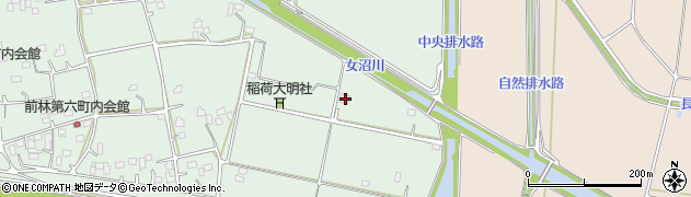 茨城県古河市前林549周辺の地図