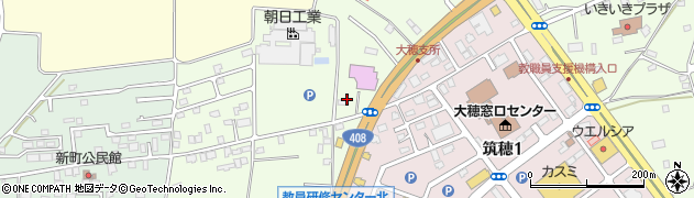 茨城県つくば市大曽根3774周辺の地図