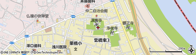 深廣寺周辺の地図