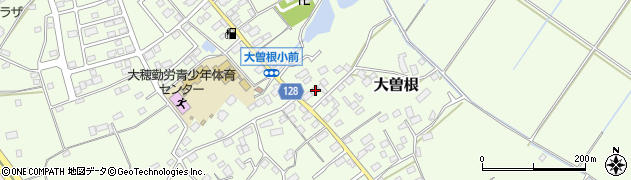 茨城県つくば市大曽根866周辺の地図