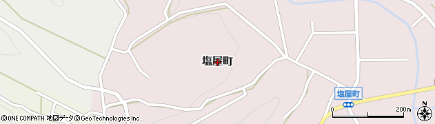 岐阜県高山市塩屋町周辺の地図