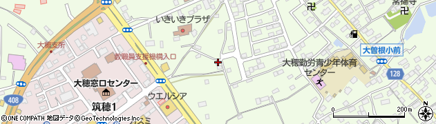 茨城県つくば市大曽根3150周辺の地図
