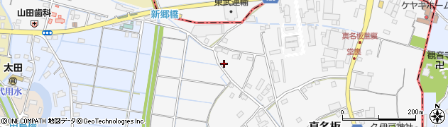 埼玉県行田市真名板1427周辺の地図