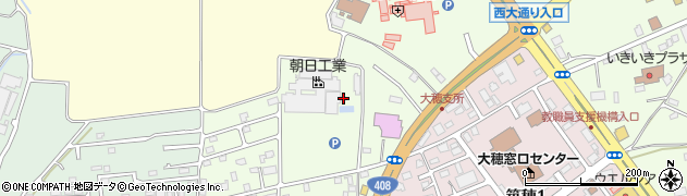 茨城県つくば市大曽根3766周辺の地図
