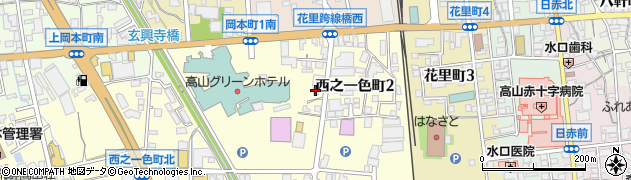 イルカ交通株式会社高山支店周辺の地図