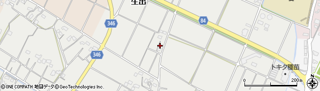 埼玉県加須市生出558周辺の地図