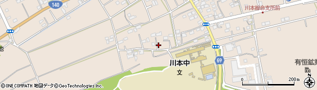 埼玉県深谷市田中936周辺の地図