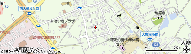 茨城県つくば市大曽根4076周辺の地図