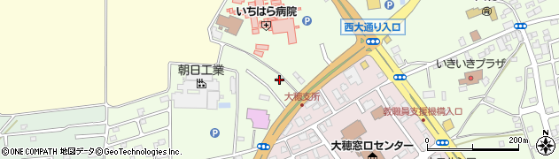 茨城県つくば市大曽根3775周辺の地図