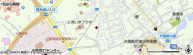 茨城県つくば市大曽根3091周辺の地図