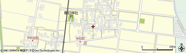 福井県坂井市春江町沖布目周辺の地図