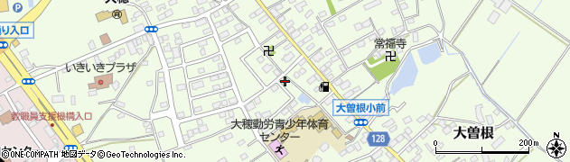 茨城県つくば市大曽根4088周辺の地図