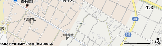 埼玉県加須市生出443周辺の地図