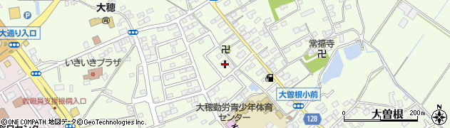 茨城県つくば市大曽根4087周辺の地図