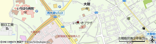 茨城県つくば市大曽根3165周辺の地図