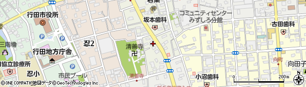 ルーブル洋菓子店本店周辺の地図