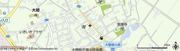 茨城県つくば市大曽根2933周辺の地図