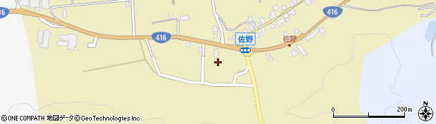 福井県福井市佐野町10周辺の地図