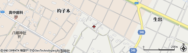 埼玉県加須市生出466周辺の地図