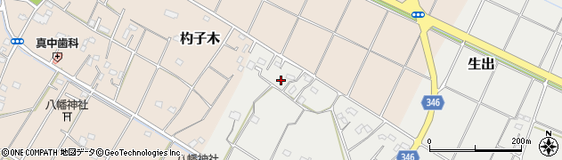 埼玉県加須市生出454周辺の地図