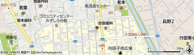 ネッツトヨタ埼玉（株）　行田向町店周辺の地図